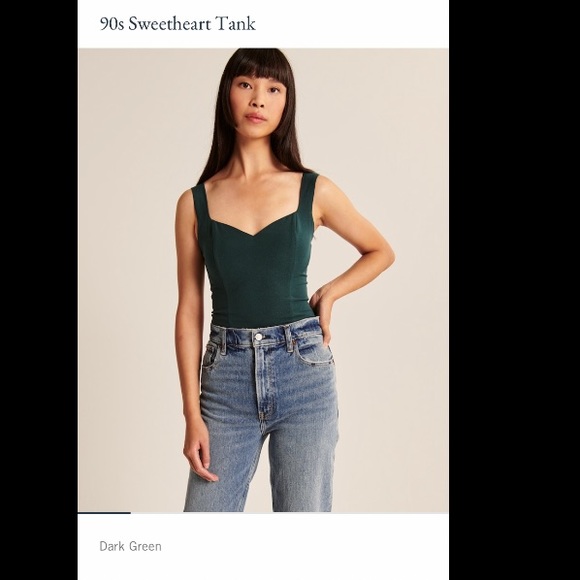 Abercrombie & Fitch Tops - COPY - Abercrombie and fitch Blouse 90s Sweetheart Tank